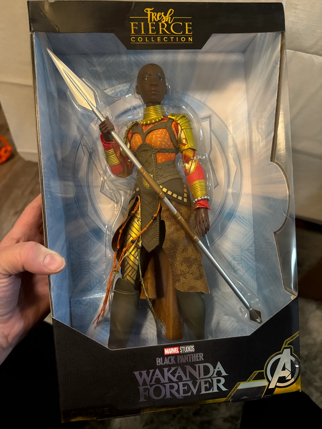 Marvel Studios Black Panther Wakanda Forever Okoye Action Figure - photo 2