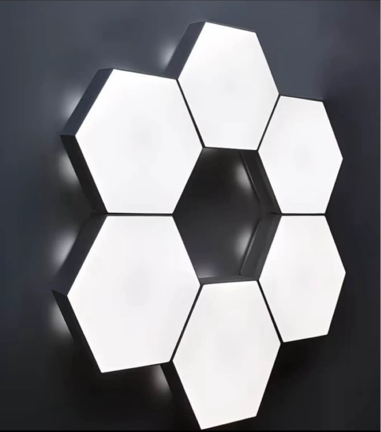 Hexagon LED Wall Lights - photo 4