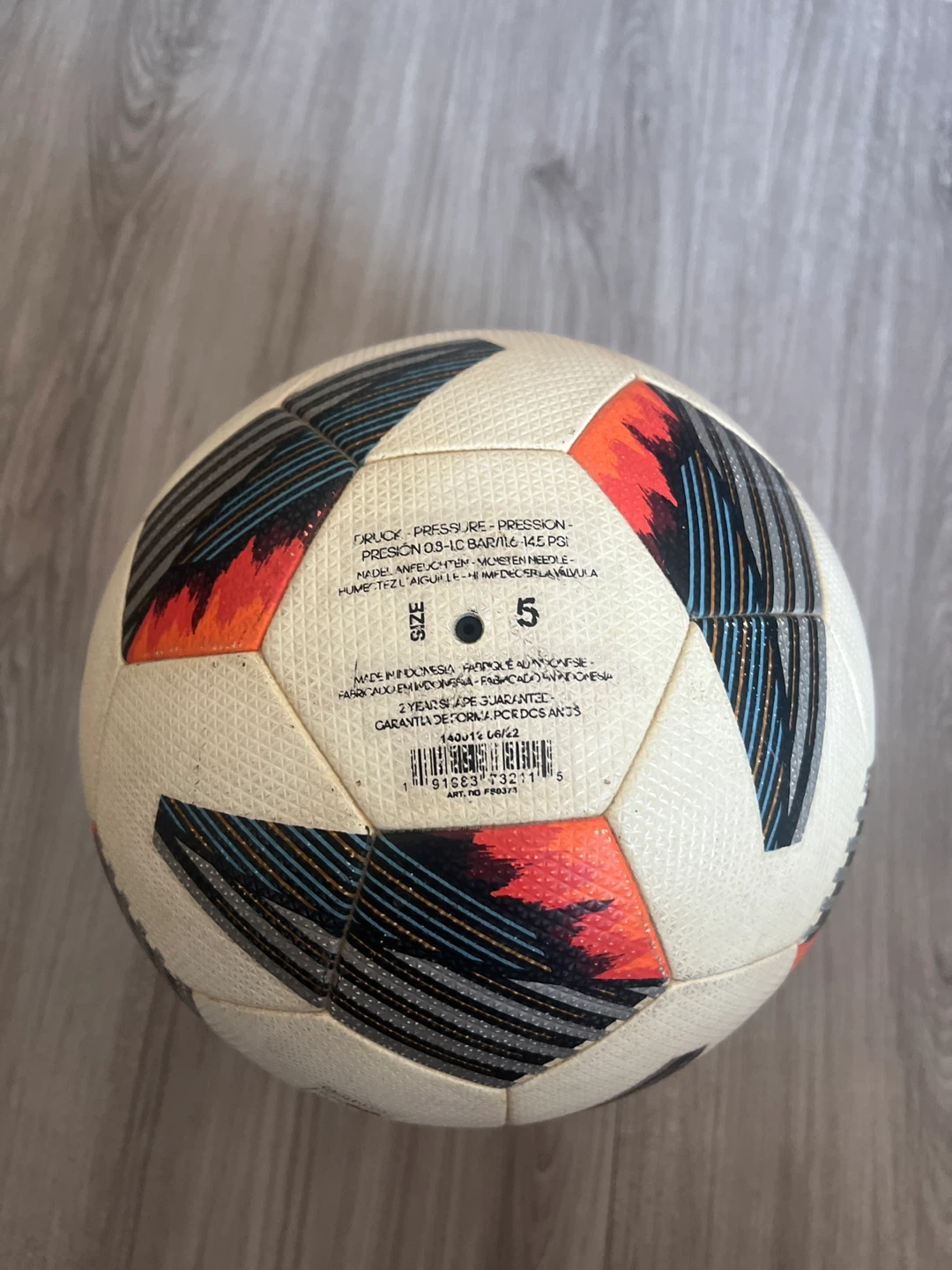 Adidas Tiro Pro Soccer Ball Size 5 - photo 3