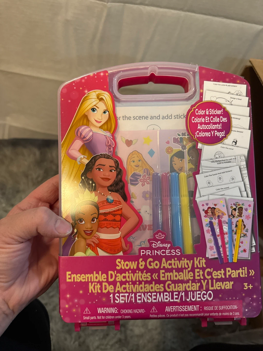 Disney Princess Stow & Go Activity Kit - photo 2