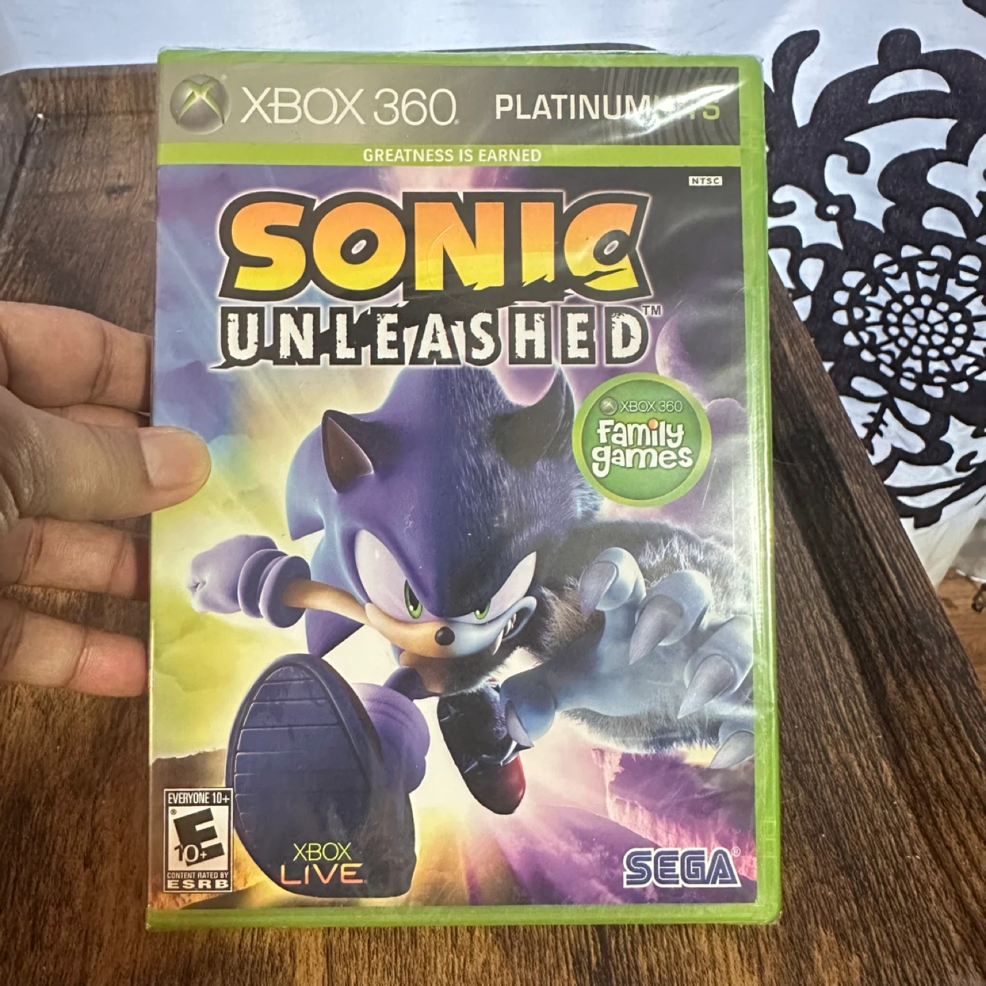 Sonic Unleashed XBOX 360 Platinum Hits Video Game