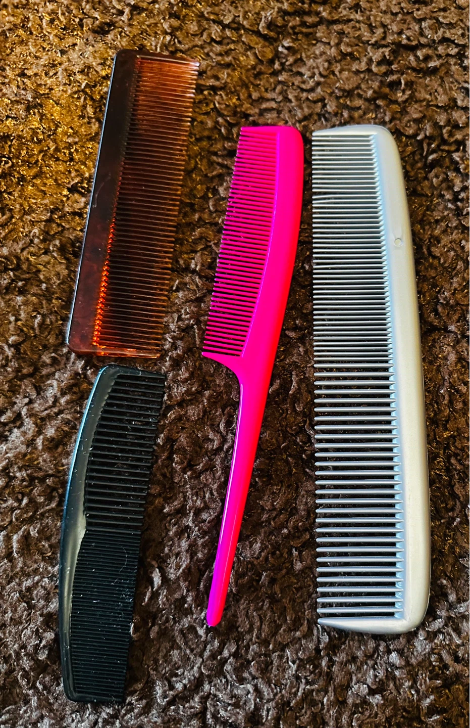 Lot of 4 Hair Combs