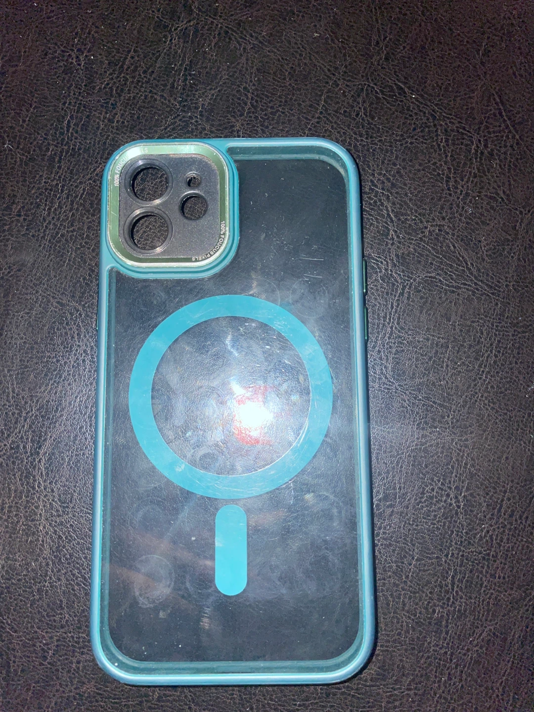 Clear iPhone 12 case with MagSafe and a protective camera cover - photo 2