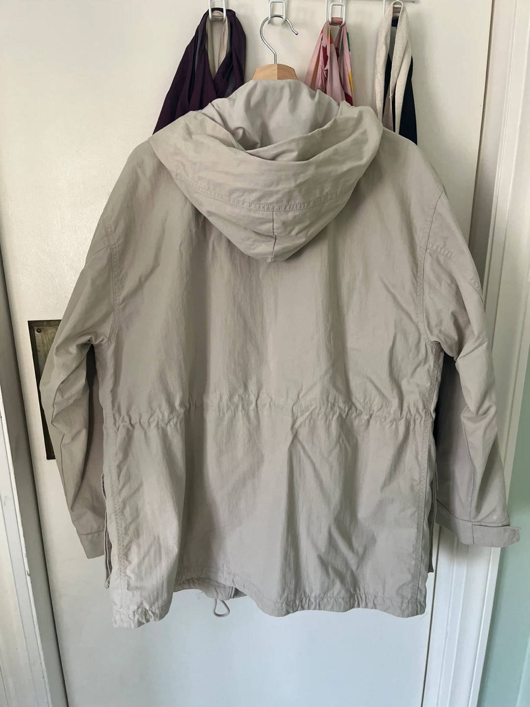 TNA Beige Anorak Jacket with Hood - photo 2
