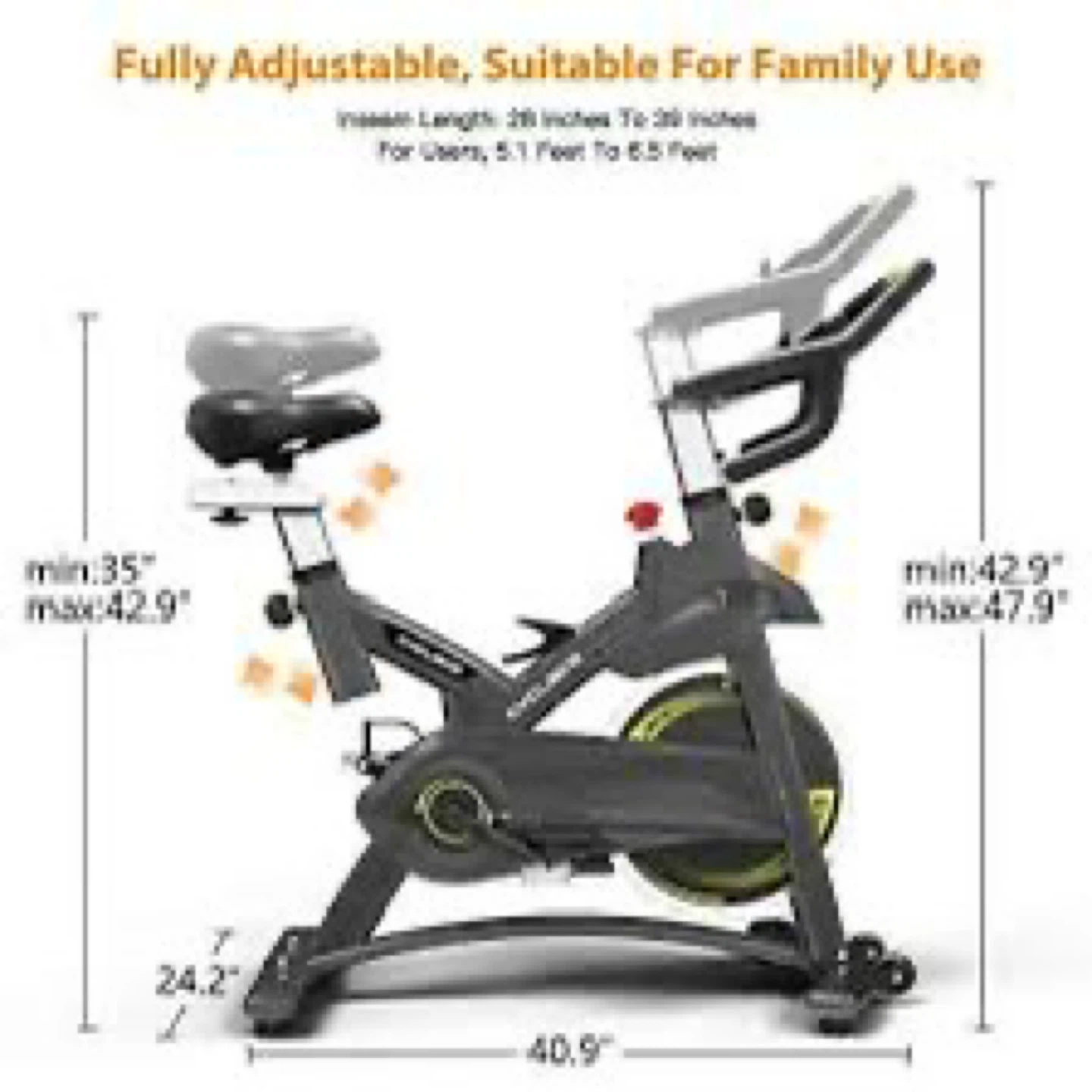 CYCLACE Stationary Exercise Bike - photo 4