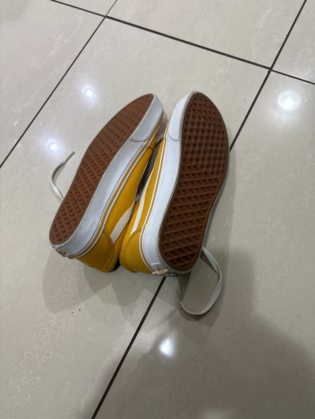 Vans Old Skool Yellow Canvas Sneakers - photo 2