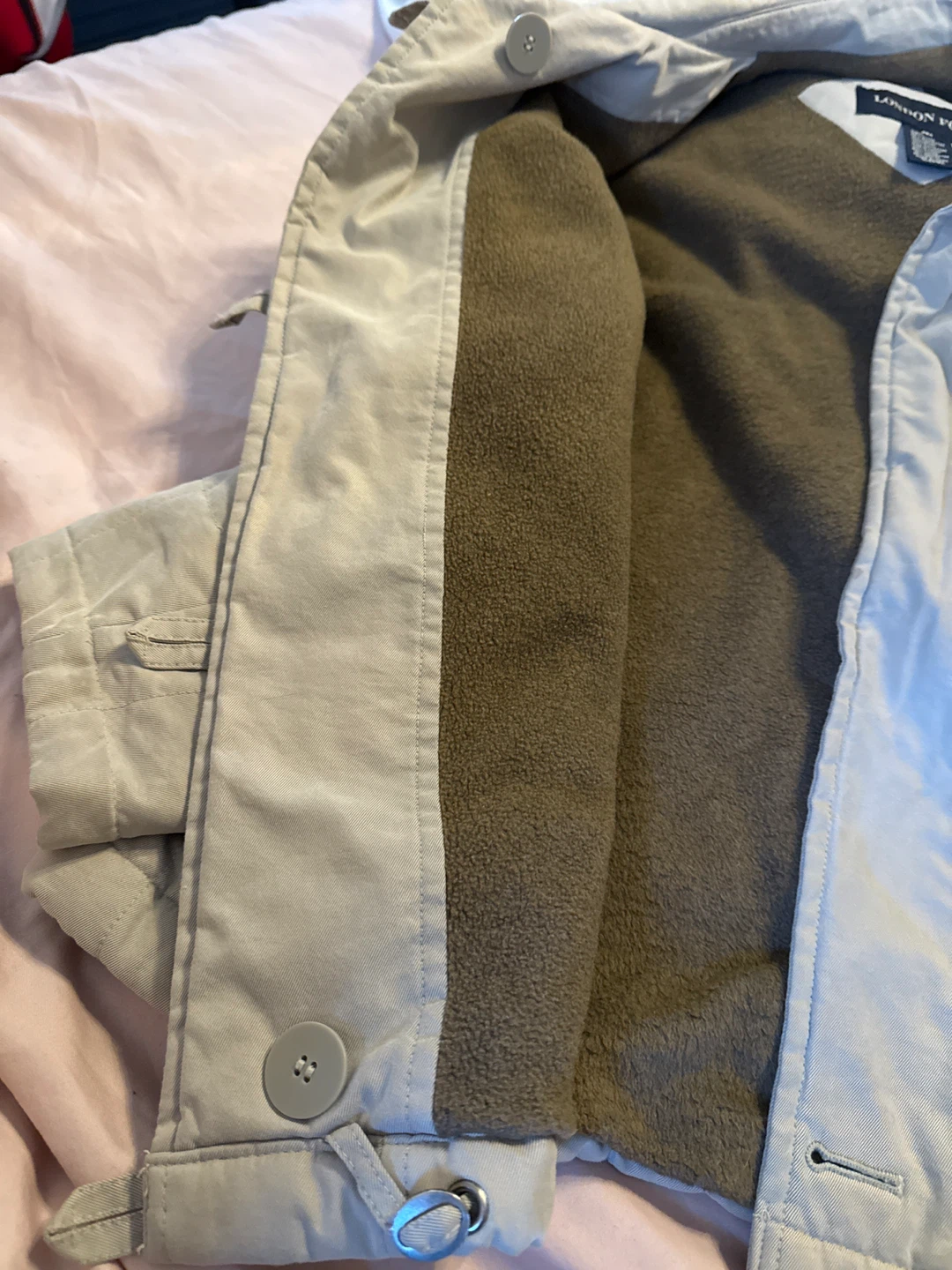 London Fog Tan Quilted Jacket - photo 4