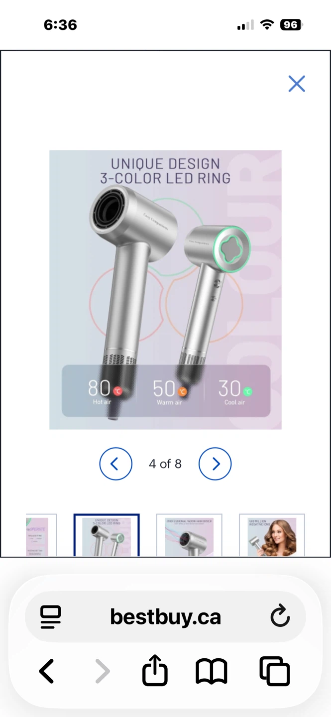 COSY COMPANIONS Ionic Hair Dryer - photo 4