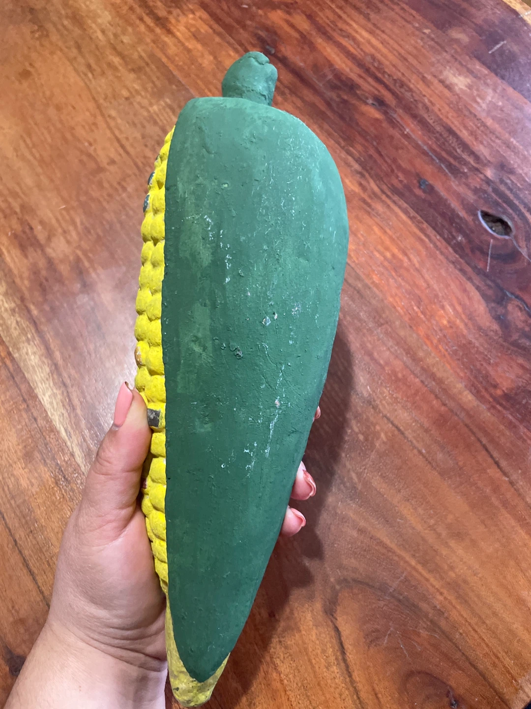 Decorative ceramic Corn Cob Figurine - photo 2
