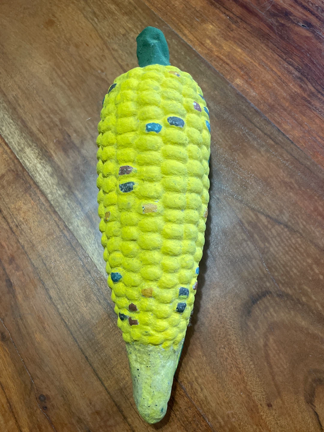 Decorative ceramic Corn Cob Figurine
