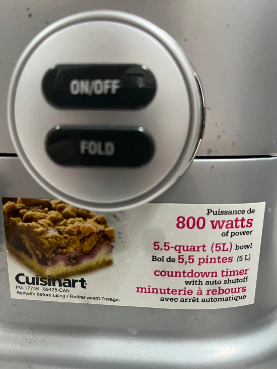 Cuisinart 5.5-quart Stand Mixer - photo 3