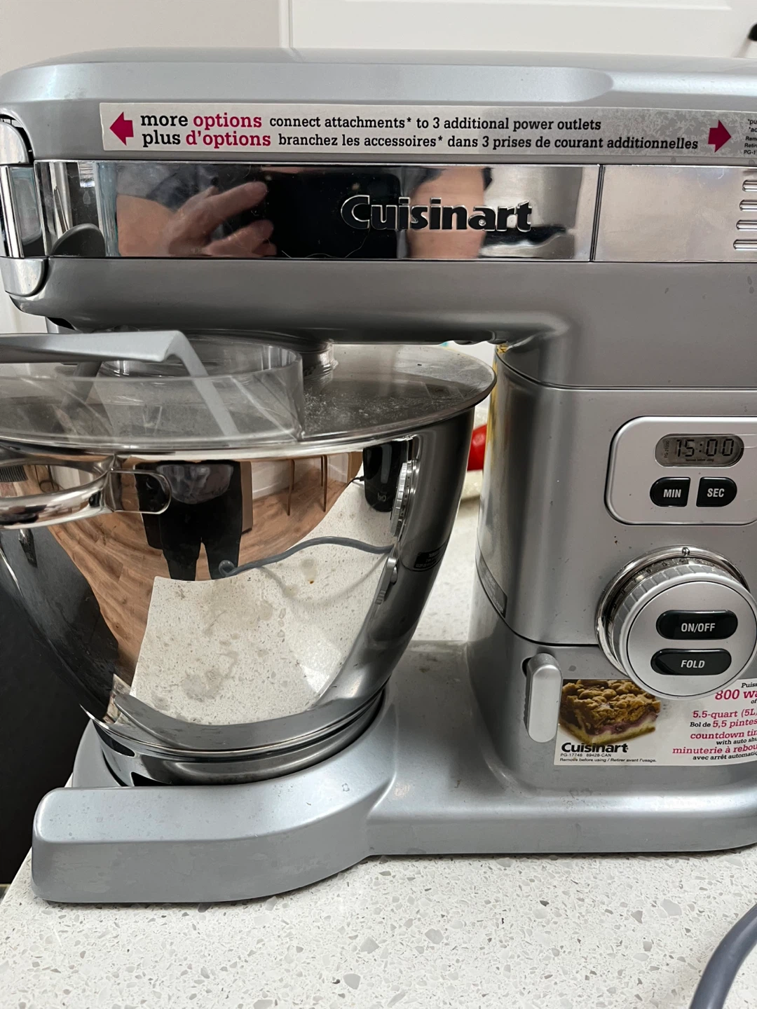 Cuisinart 5.5-quart Stand Mixer - photo 2