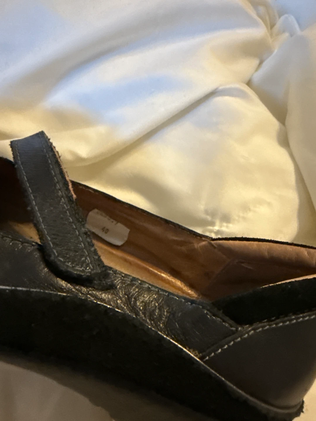 Naot Black Leather Mary Jane Shoes Size 40 - photo 2