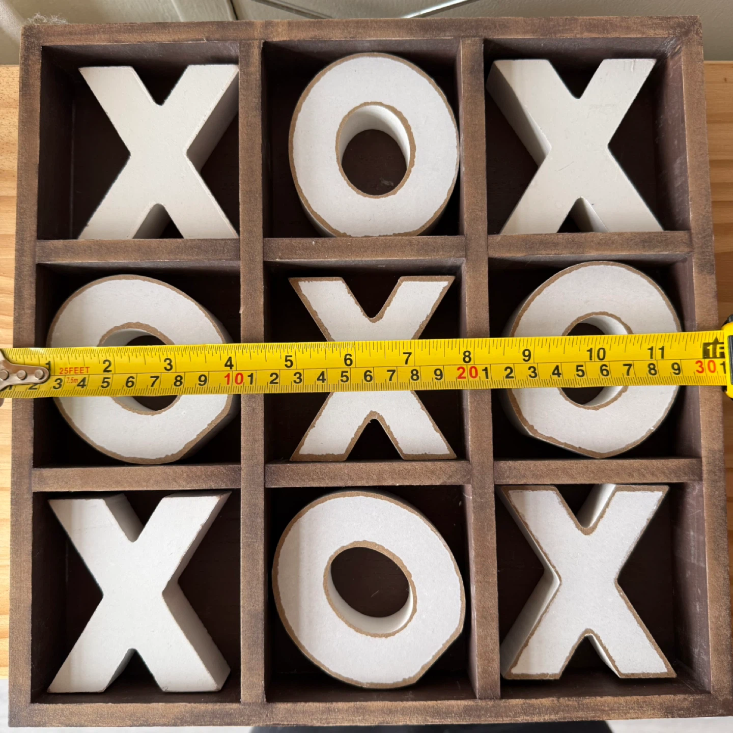 Wooden Tic Tac Toe Game - photo 4
