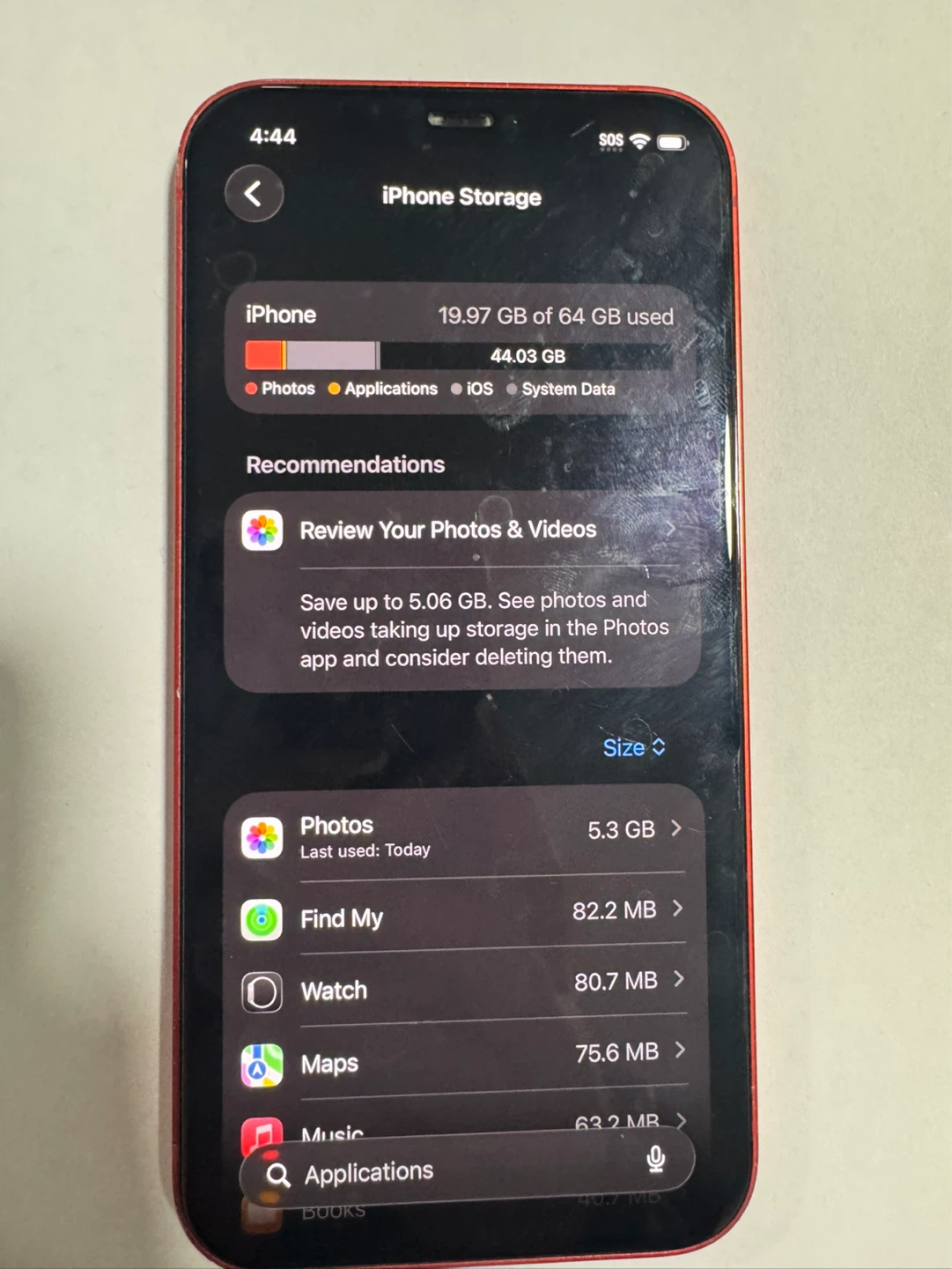Apple iPhone 12 Mini Red 64GB - photo 5