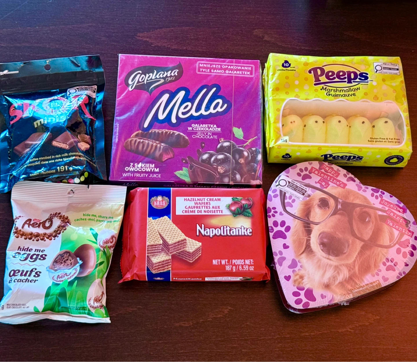 New Sealed Chocolate Sweet Treats Bundle Set of 6
