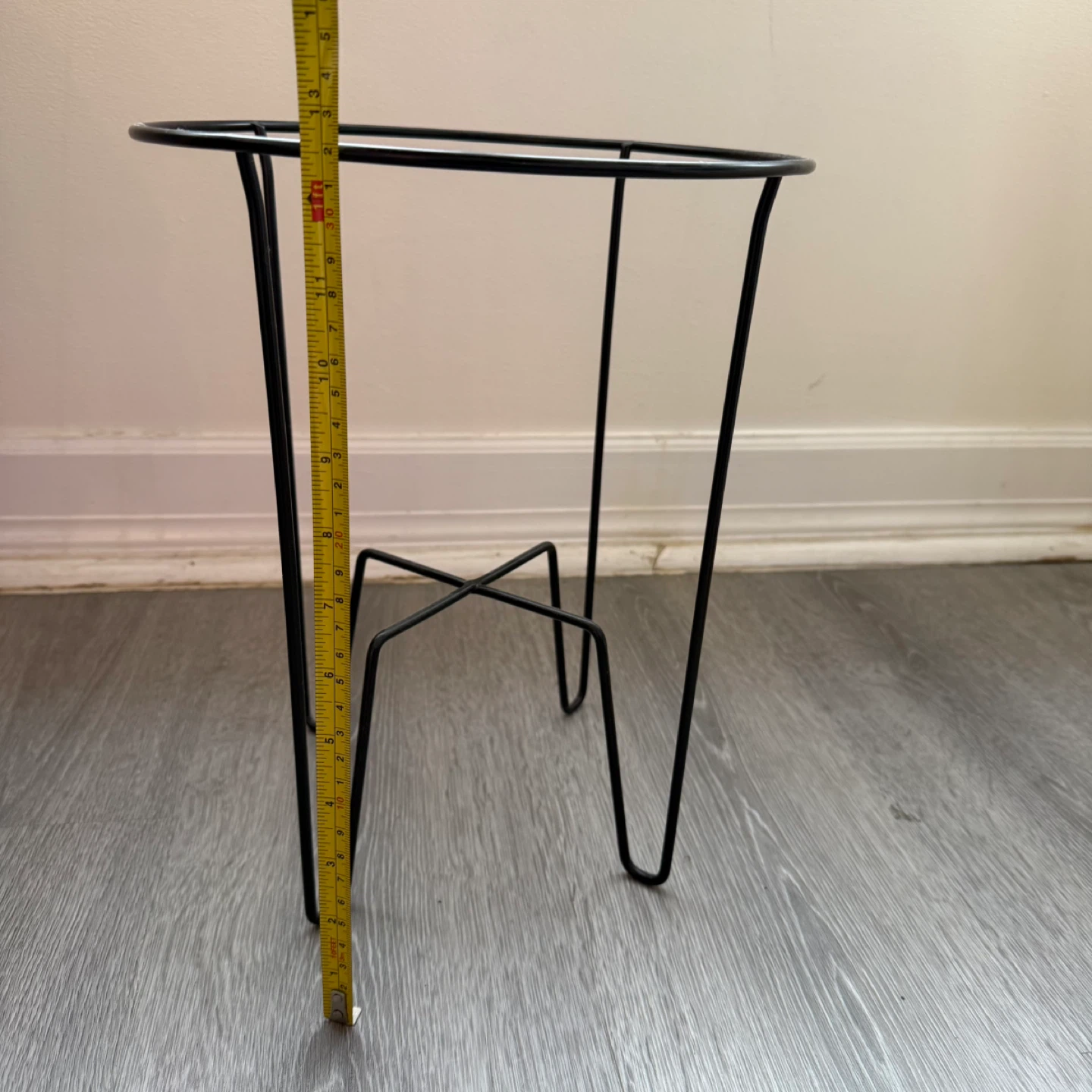 2 Black Metal Plant Stands - photo 5