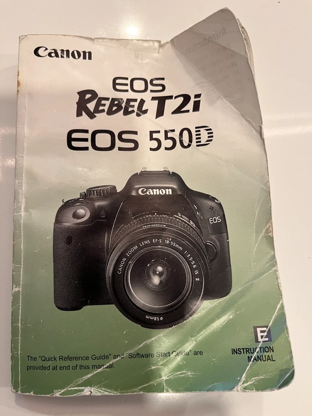 Canon EOS Rebel T2i DSLR Camera with 18-55mm Lens