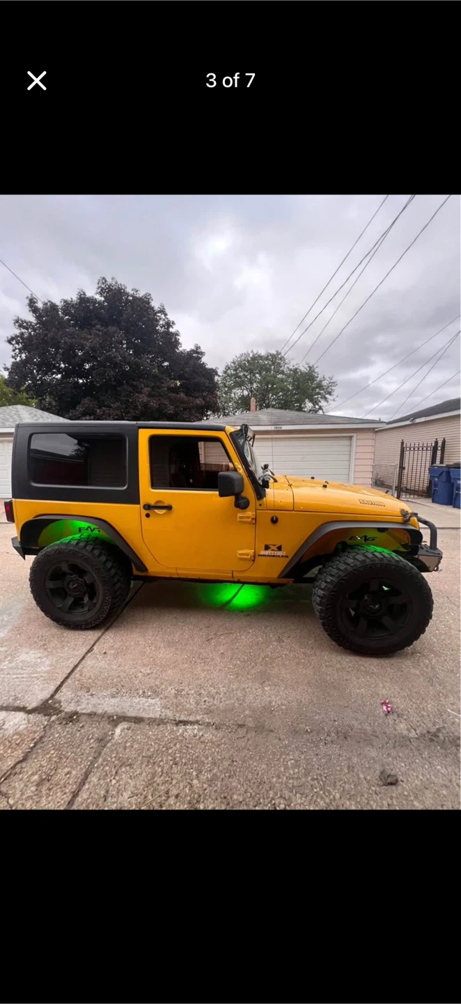 Yellow Jeep Wrangler 2-Door - photo 3