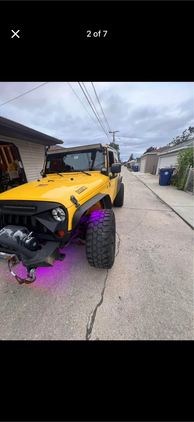 Yellow Jeep Wrangler 2-Door - photo 2