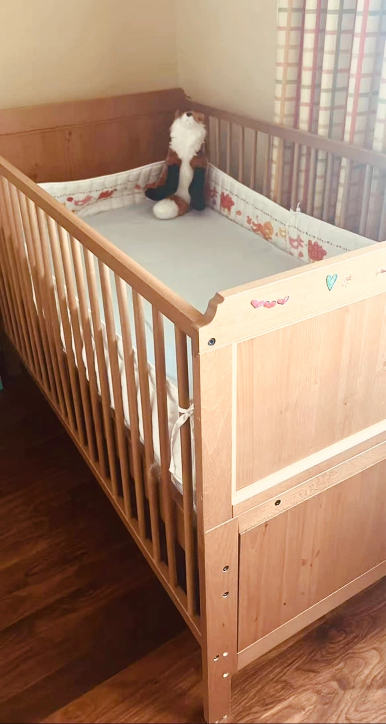 Wooden Baby Crib