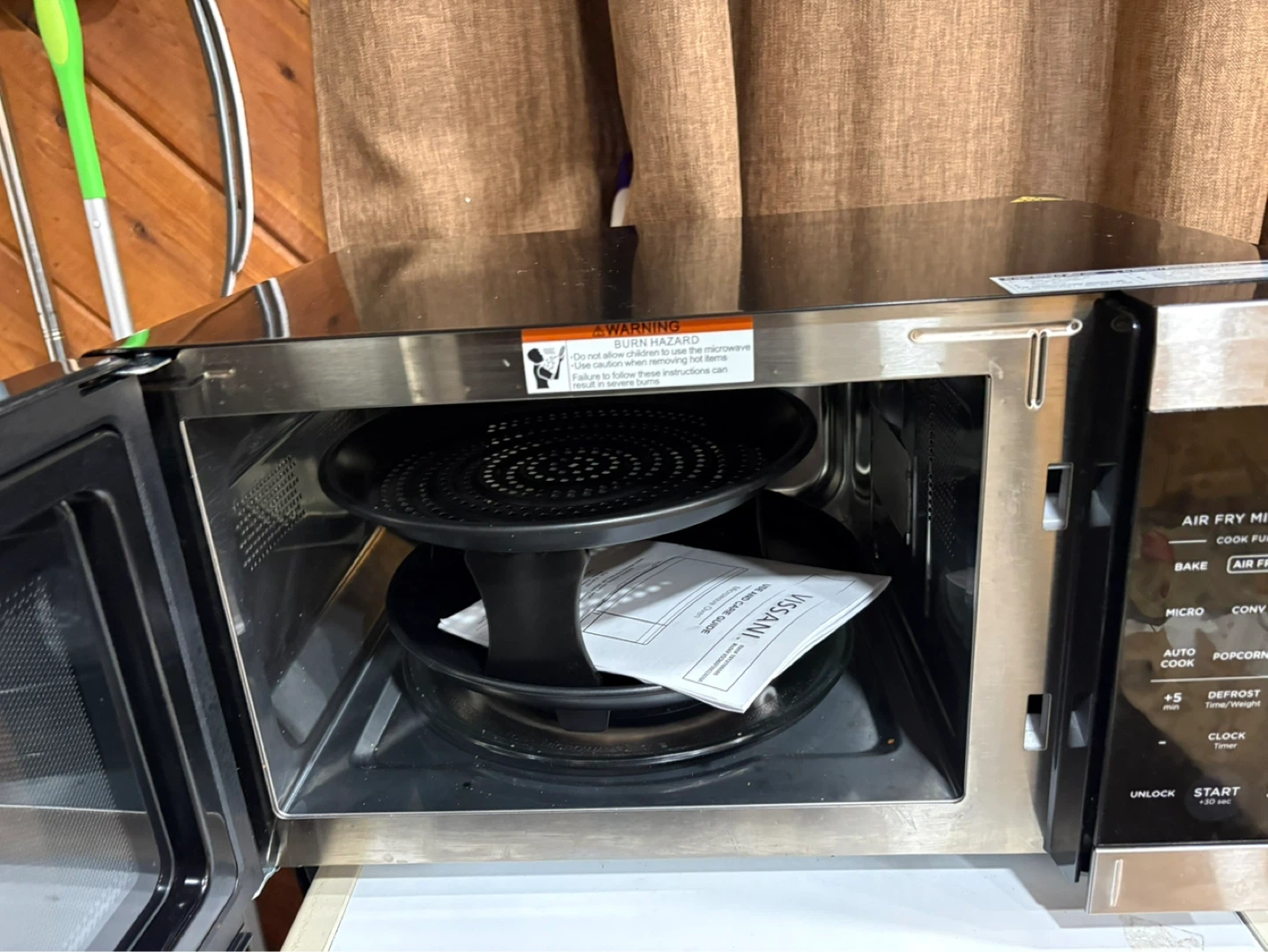3 in 1 Air Fryer, Microwave, Convection