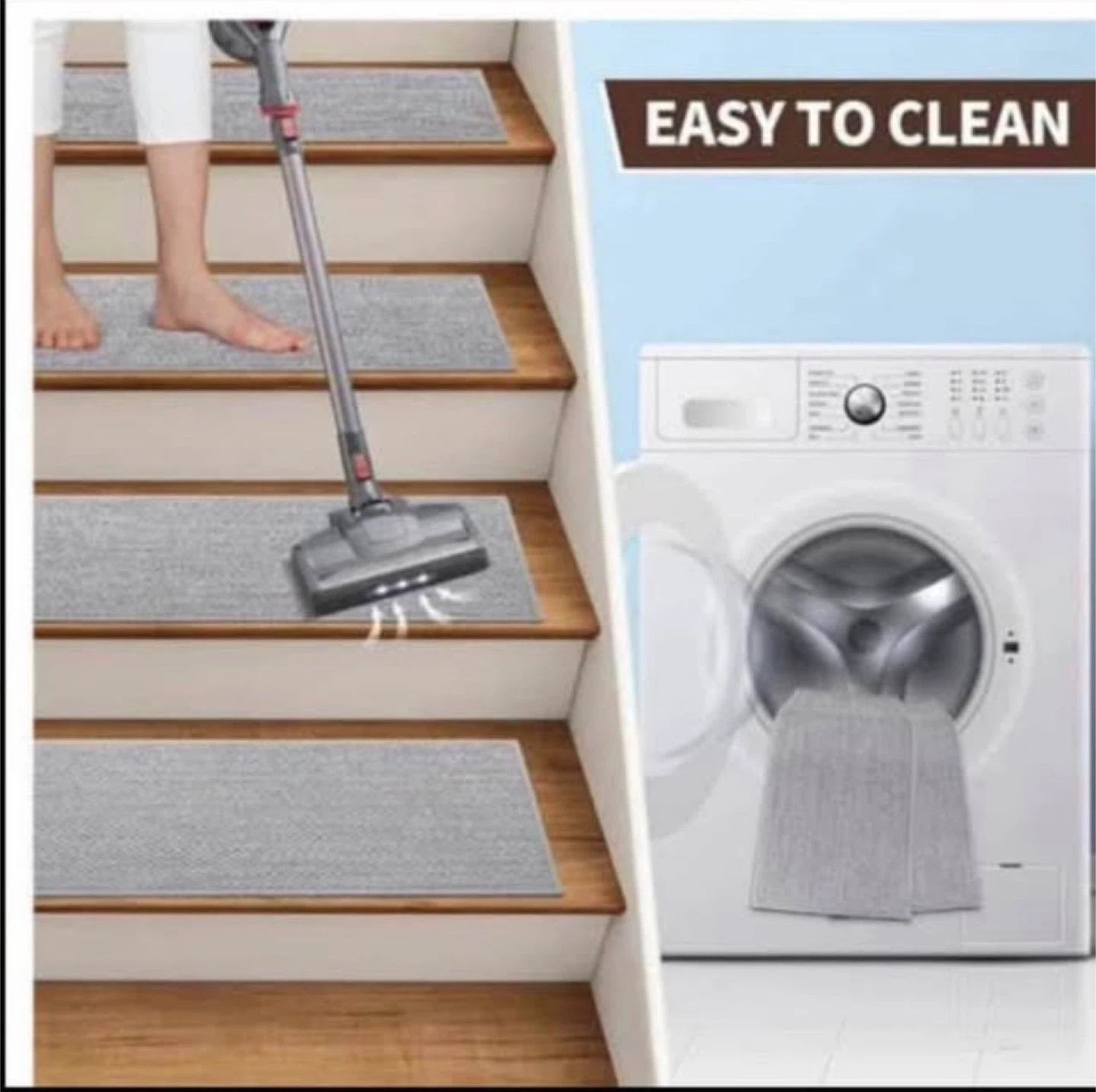 Grey Stair Treads Set of 15 (rug) - photo 3