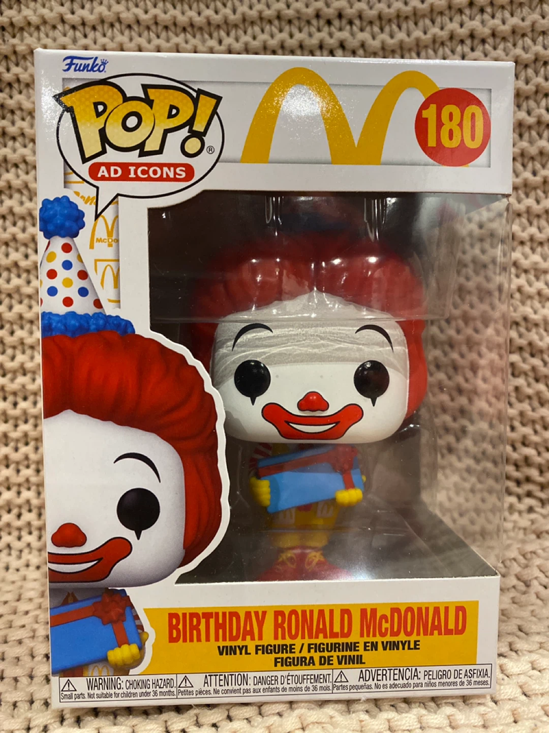 Funko Pop! Birthday Ronald McDonald #180