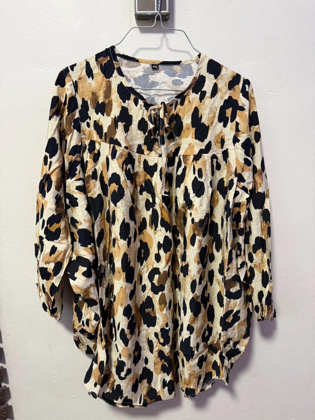 XXL Leopard Print Top