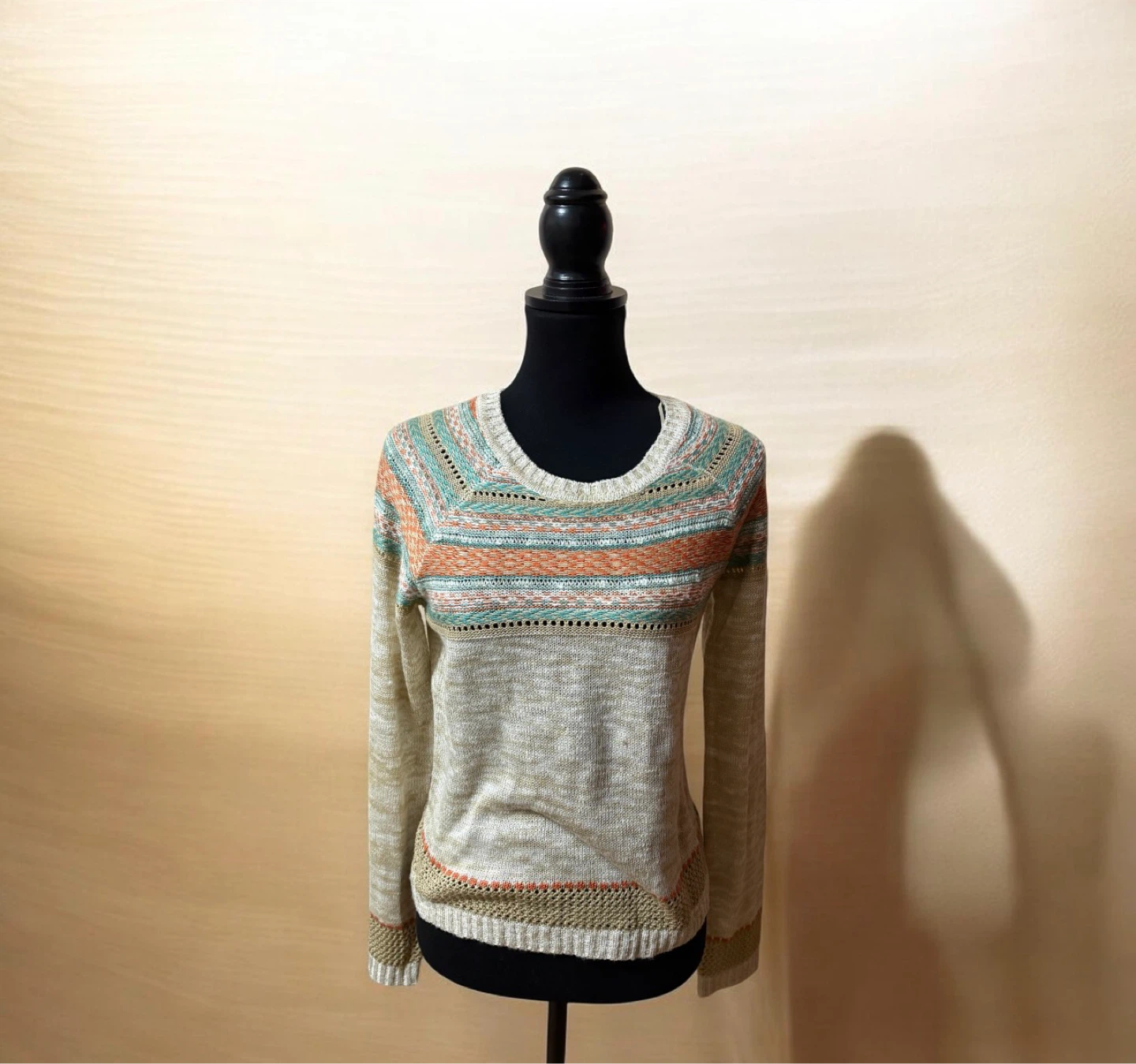 Love on Hanger Women's Size M Acrylic Knit Sweater