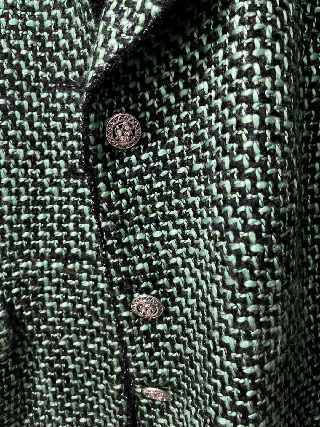 Mac & Jac Green Tweed Blazer - photo 4