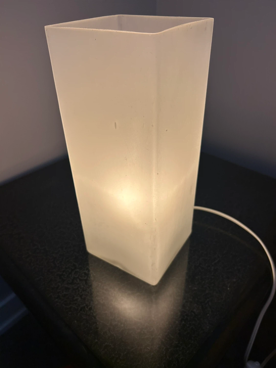 Frosted Glass Table Lamp - photo 2