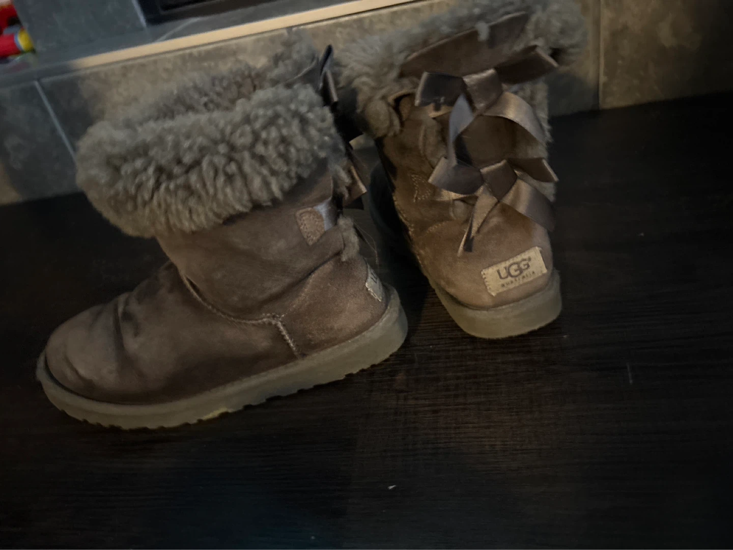 UGG Australia Boots with Bows - Grey - photo 4