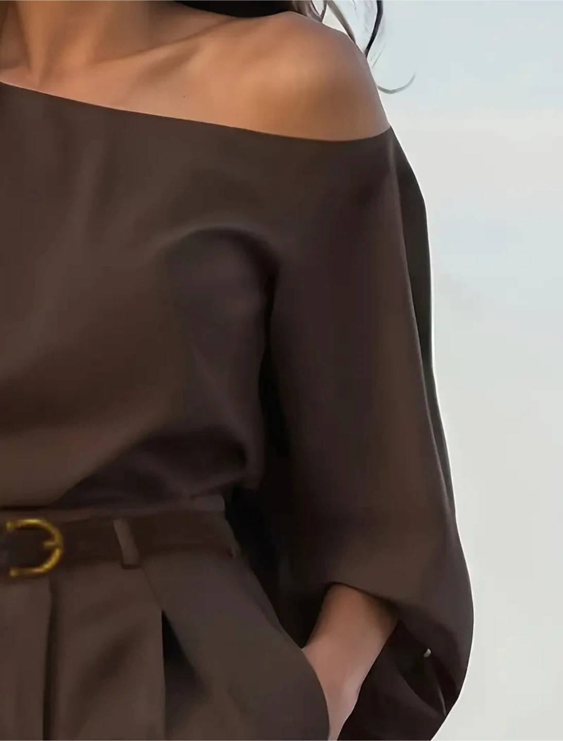 New Women's Brown 2pcs Set - photo 3