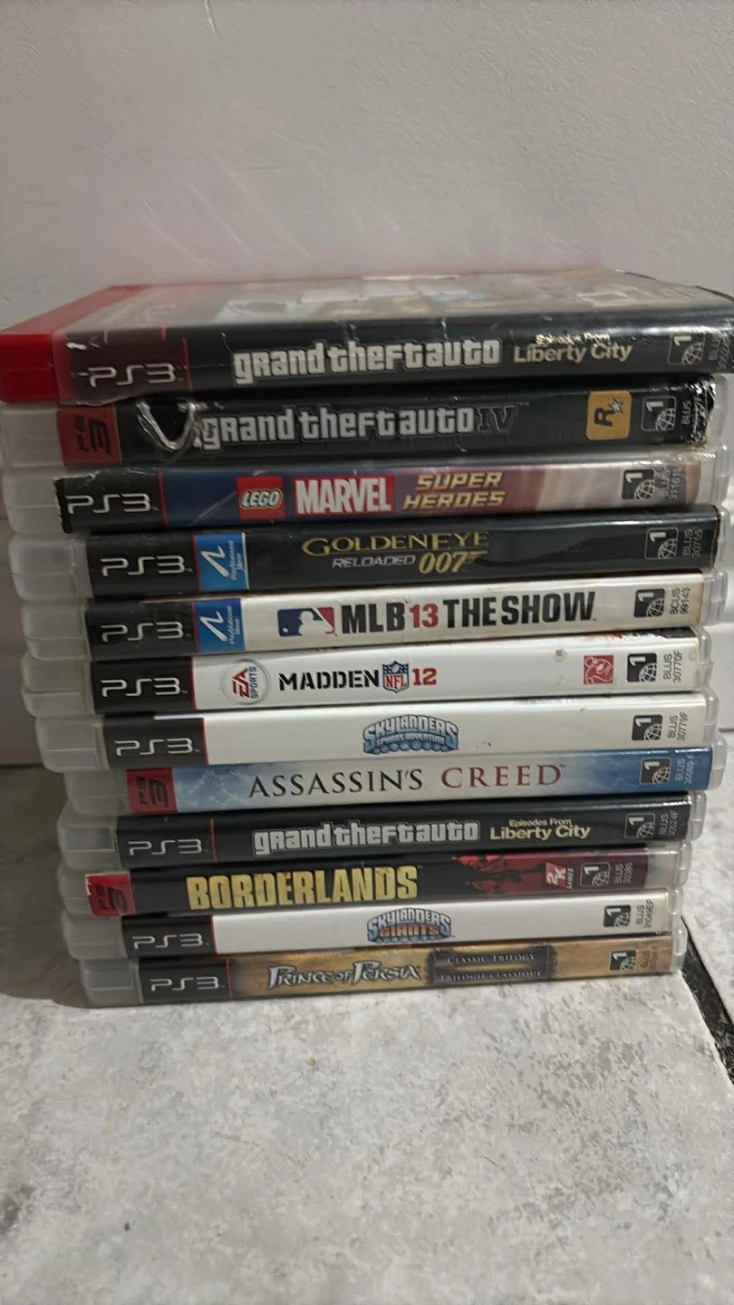 Box of 12 PS3 Games + 3 Controllers & 4 N64 Games - photo 2
