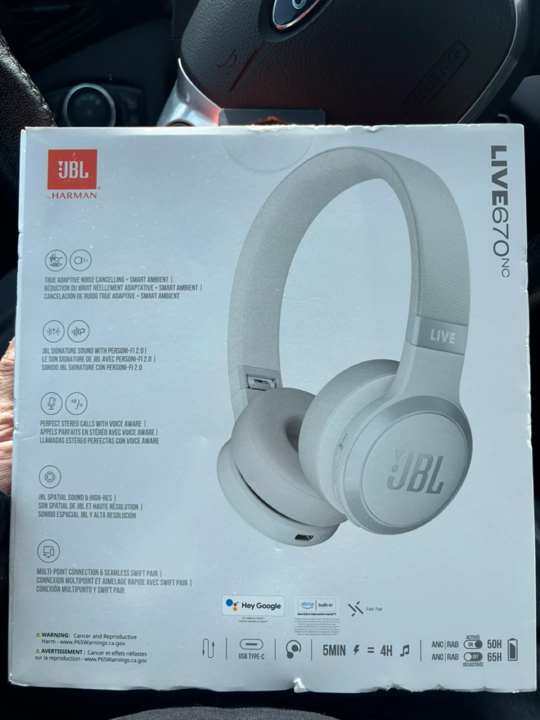 JBL LIVE670NC Wireless Headphones - photo 2
