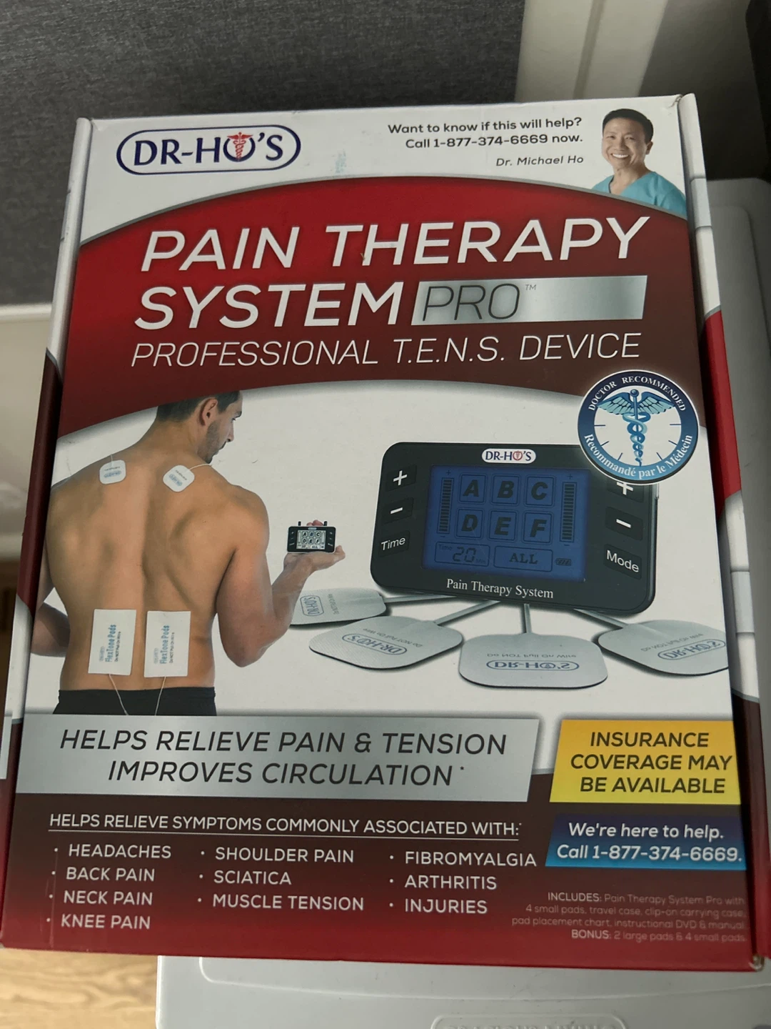 Dr. Ho's Pain Therapy System Pro T.E.N.S. Device