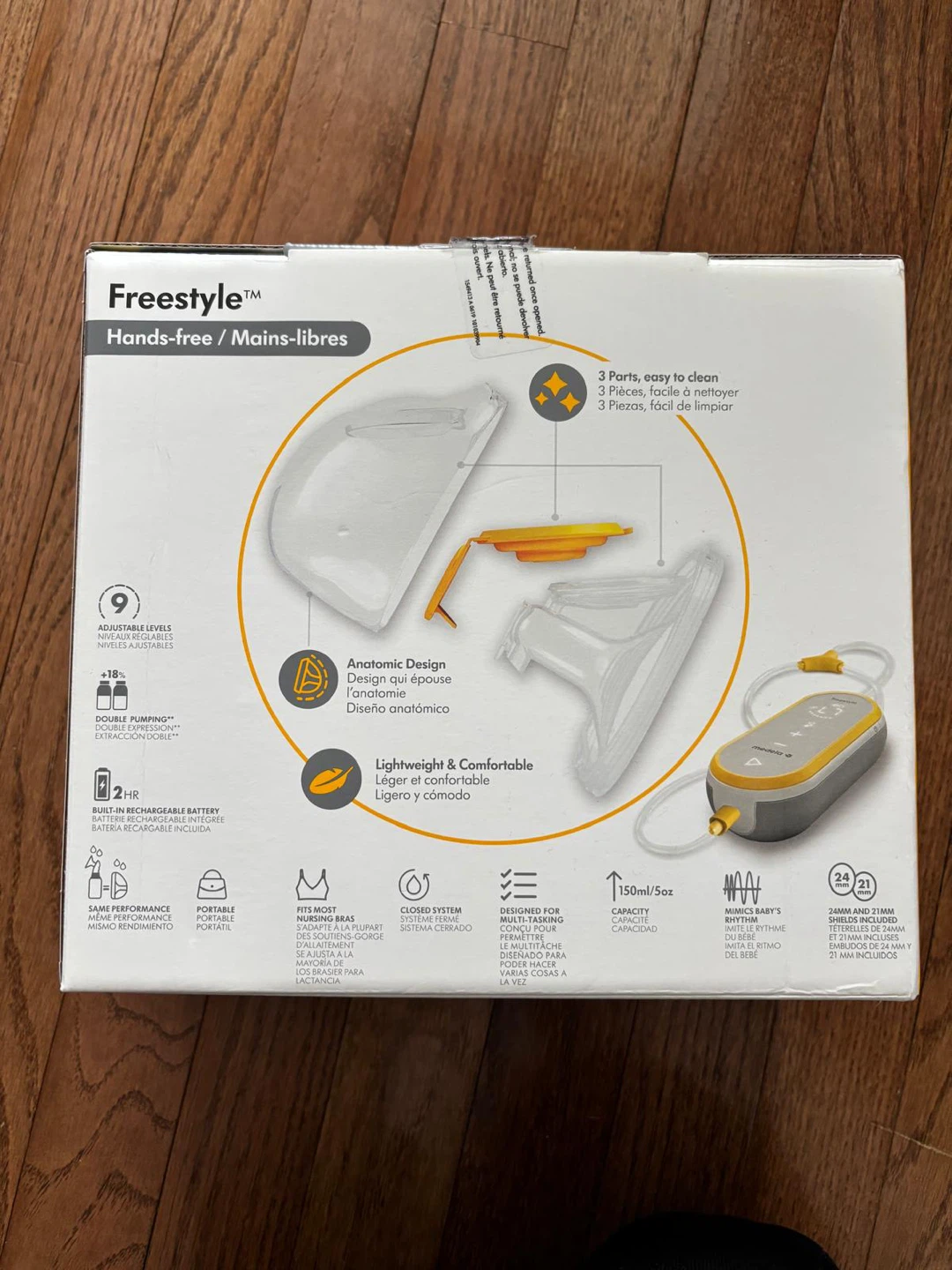 Medela Freestyle Hands-free Double Electric Breast Pump - photo 2