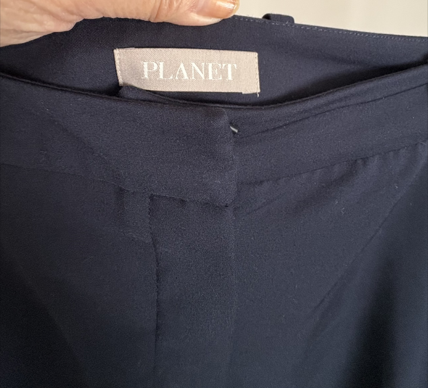 PLANET Dark Navy Blue Dress Pants - photo 2