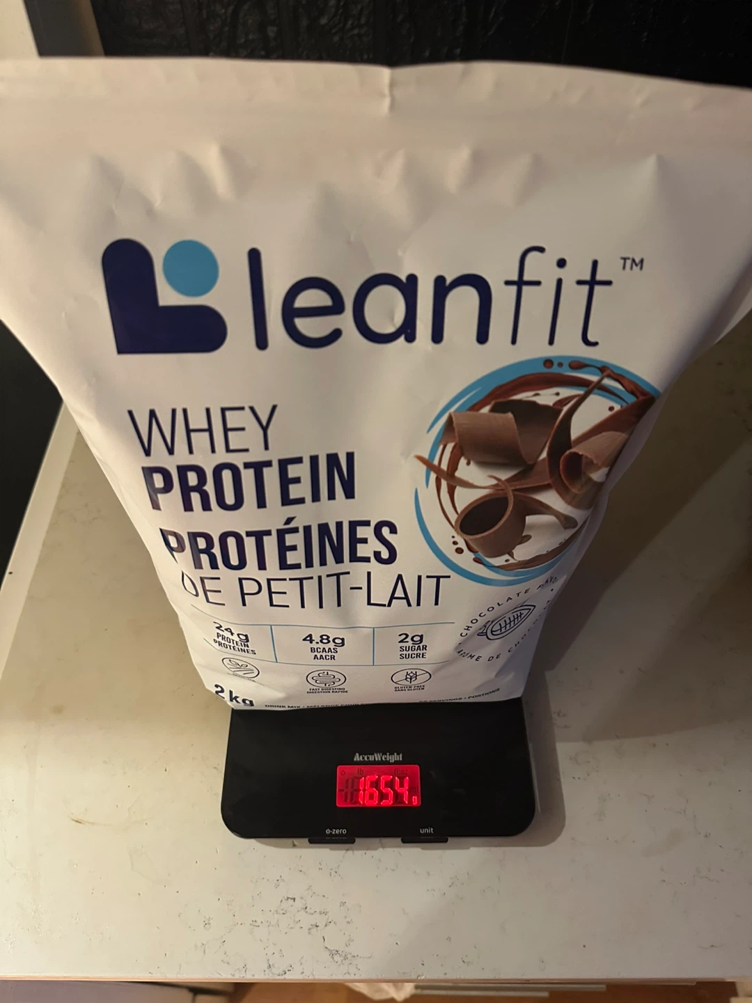 LeanFit Chocolate Whey Protein Powder - 2kg - photo 3