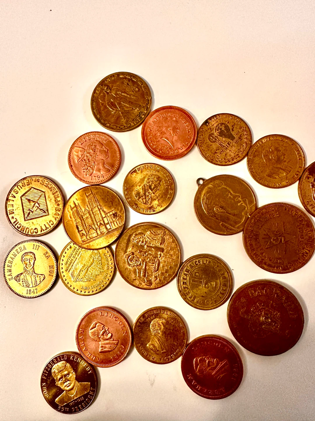 Collection of Assorted Medals and Coins