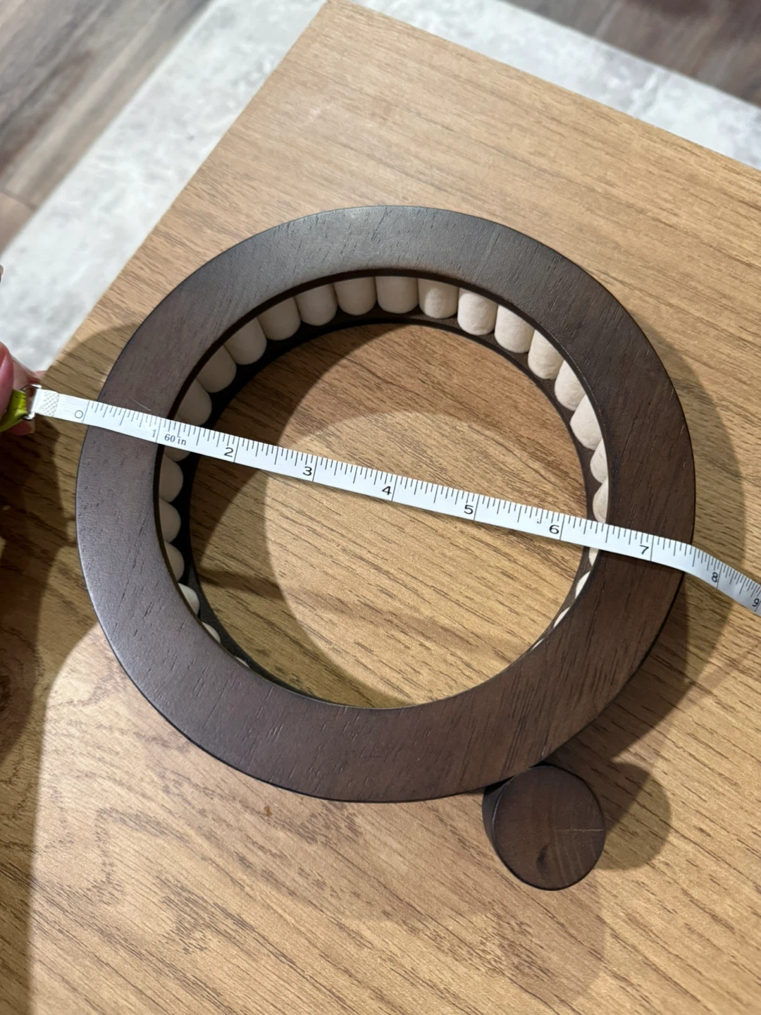 UMBRA Ferris Jewelry Ring Organizer Walnut Color - photo 4