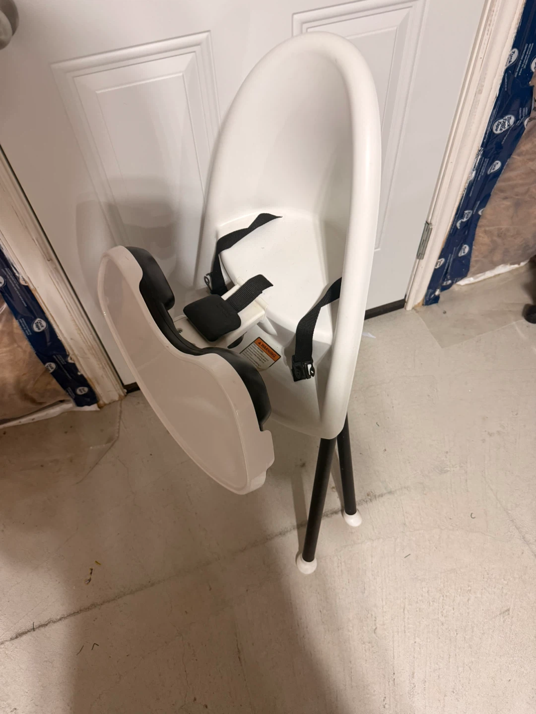 White Stokke Tripp Trapp High Chair