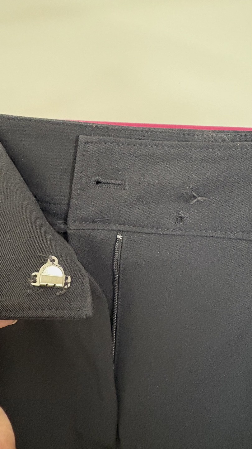 JAPON ET CHINE Black Pants Size 6 - photo 3