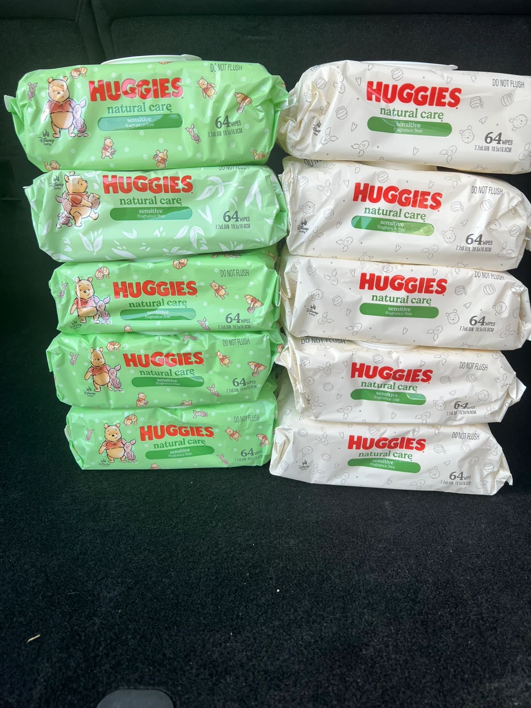 Huggies Natural Care Sensitive  Wipes (64 Count)