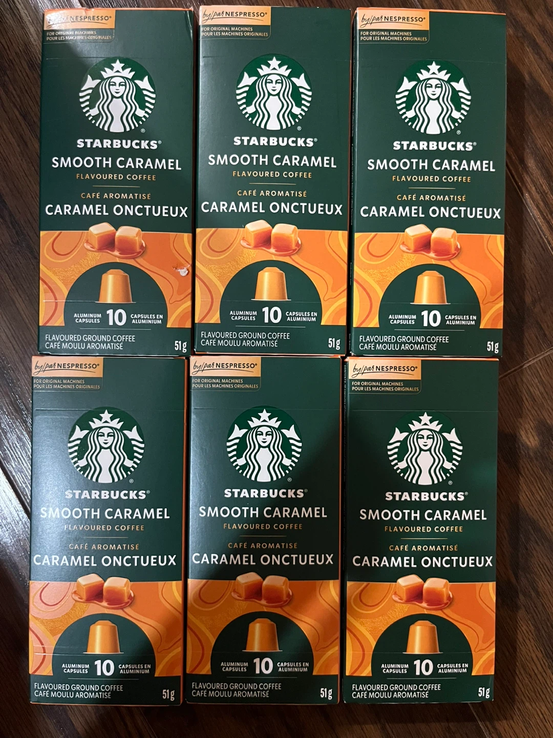 Starbucks Smooth Caramel Nespresso Coffee Capsules