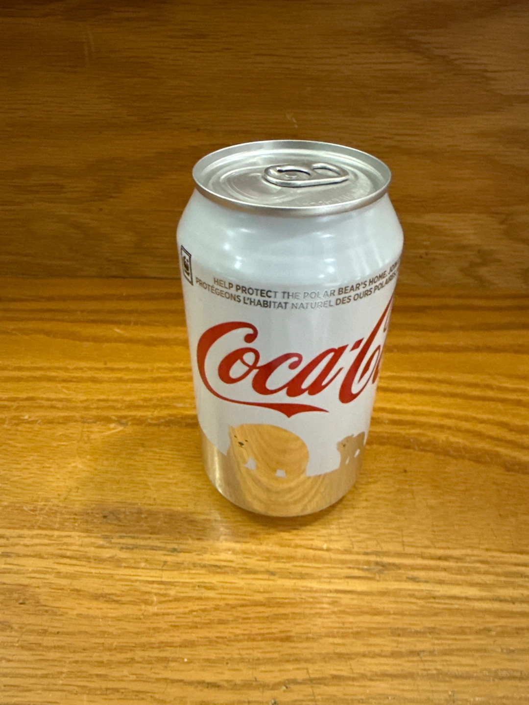 2011 rare white empty sealed Coca-Cola Polar Bear Can