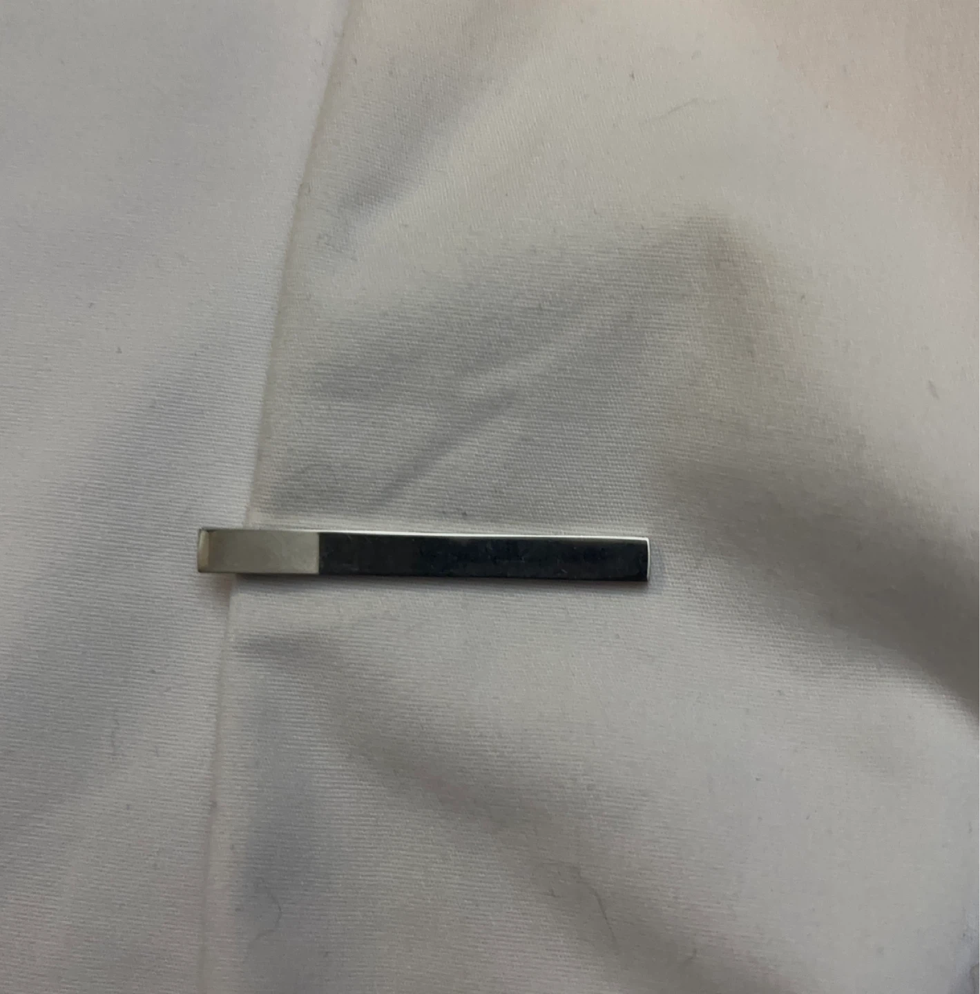 Stainless Steel Chisel Tie Bar - photo 2