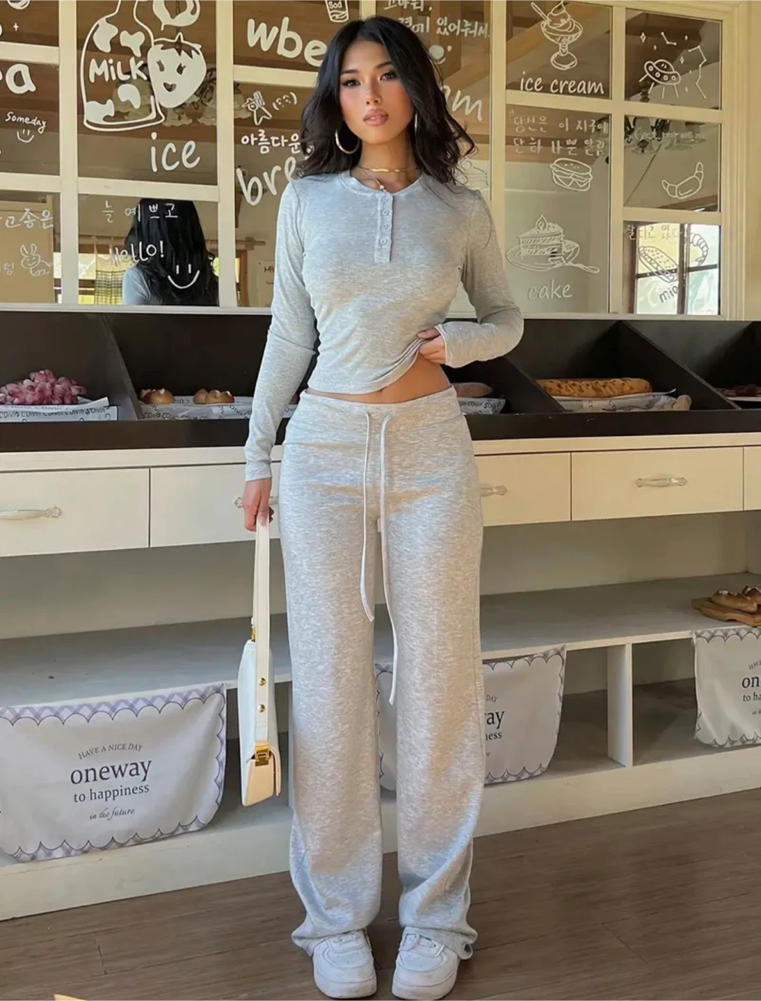 New Grey 2pcs Set - photo 5
