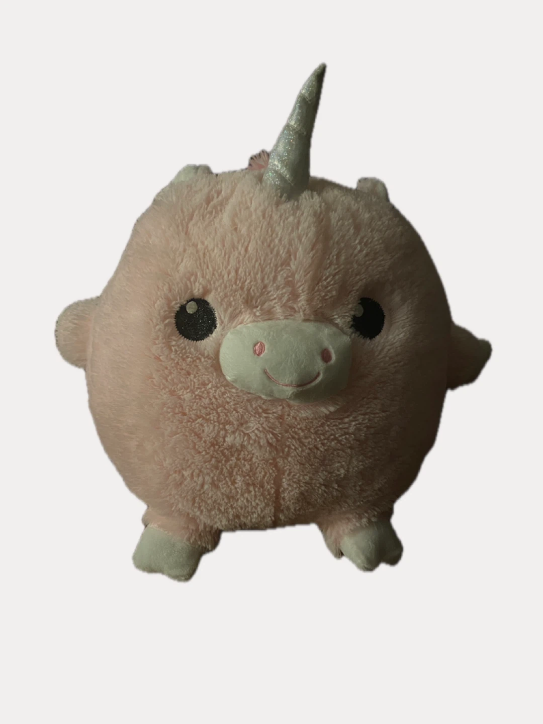 Pink Plush Unicorn Stuffed Animal